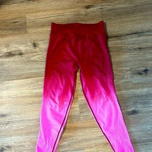 PINK and dark pink pants